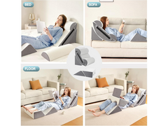Wedge Pillow Set Memory Foam Bed Cushion