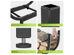 Firewood Log Storage Rack