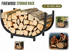 Firewood Log Storage Rack