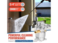 Horizontal Pressure Washer Pump
