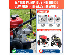 Horizontal Pressure Washer Pump