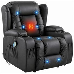 Recliner Chair with Heat Massage