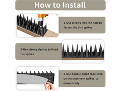 Bird Spikes Pest Control Fence 22 PCS
