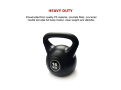 16kg Concrete Kettlebell