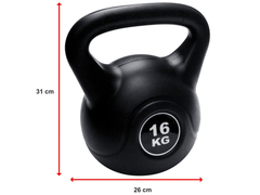 16kg Concrete Kettlebell