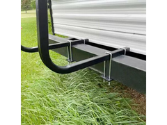 Camper RV Bumper Mount Tote Tank Carrier Rack
