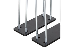 Camper RV Bumper Mount Tote Tank Carrier Rack