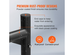Truck Bed Rack 2 Piece Adjustable Heavy Duty Pickup Rack