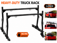 Truck Bed Rack 2 Piece Adjustable Heavy Duty Pickup Rack