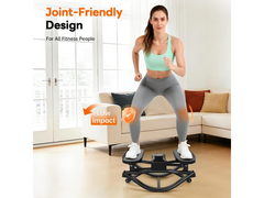Rock Stepper with Resistance Bands Digital Display