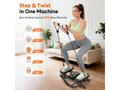 Rock Stepper with Resistance Bands Digital Display