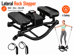 Rock Stepper with Resistance Bands Digital Display