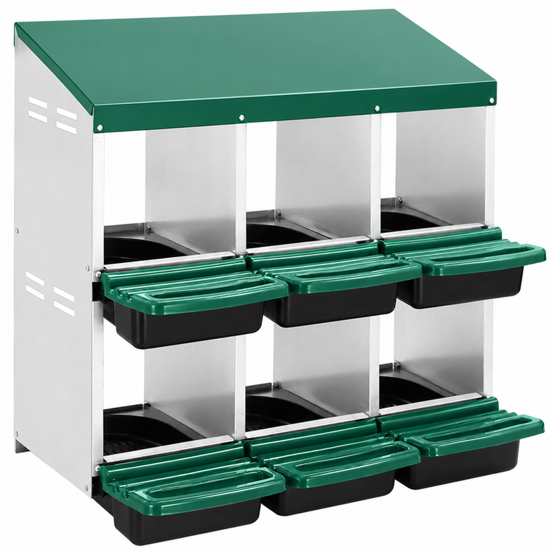 Chicken Nesting Box With 6 nests