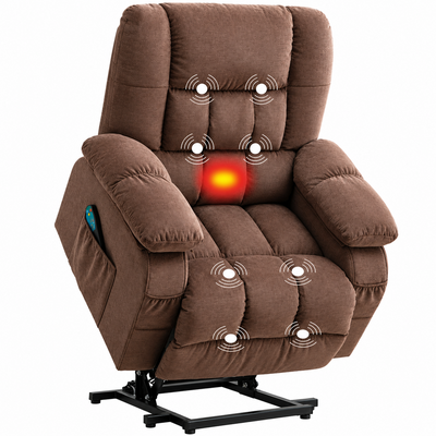 Recliner Chair with Heat Massage