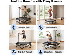 Trampoline Mini Foldable Portable Rebounder