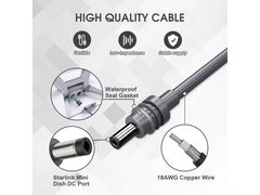 Starlink Mini 3 in 1 DC Power Cable