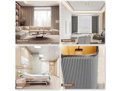 Curtain Track 5M Flexible Curtain Rail with Rollers