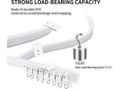 Flexible Curtain Track Set 5M