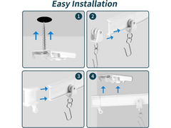 Flexible Curtain Track Set 5M
