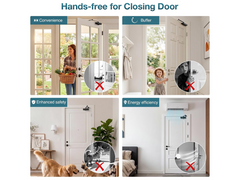 Automatic Door Closer Hydraulic Adjustable Soft Close