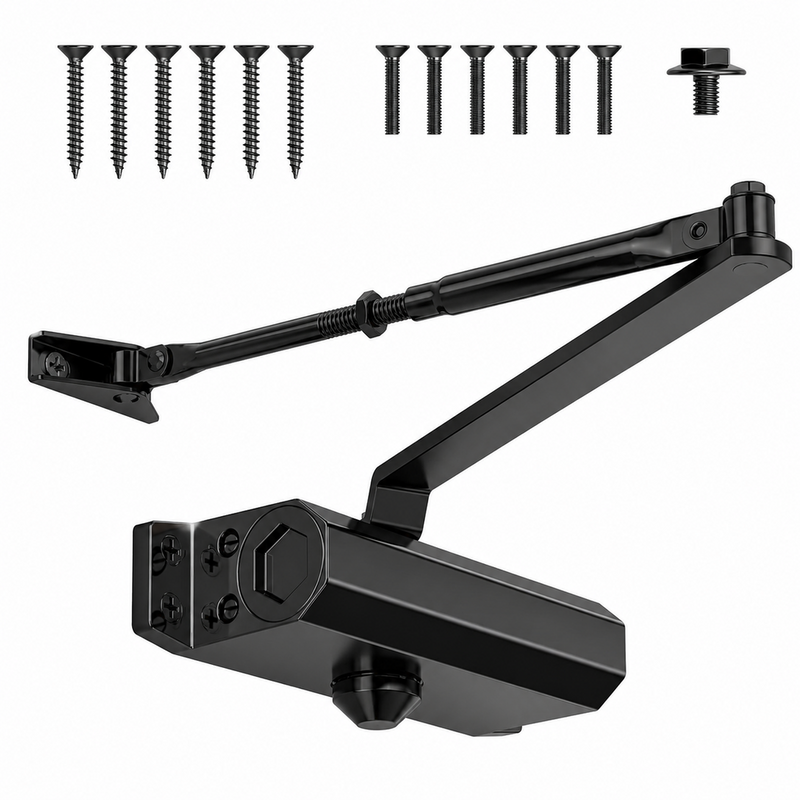 Automatic Door Closer Hydraulic Adjustable Soft Close