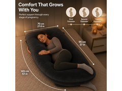 Pregnancy Pillow U Shape Full Body Maternity Pillow
