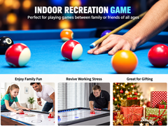 3 in 1 Pool, Air Hockey & Table Tennis