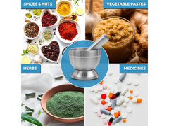 Stainless Steel Pill Crusher Medicine Grinder