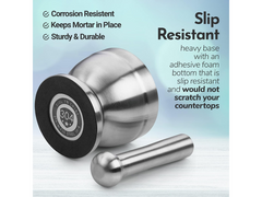 Stainless Steel Pill Crusher Medicine Grinder