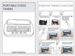 Digital Chess Clock Electronic Chess Timer