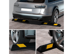 Rubber Parking Wheel Stops 2PCS