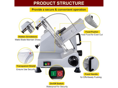 200W Electric Deli Slicer