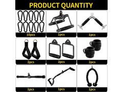 LAT Pulldown Attachments Set