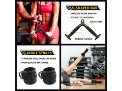 LAT Pulldown Attachments Set