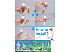 Aquarium Gravel Cleaner Kit Fish Tank