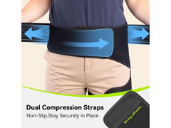 Hip Brace for Women & Men Adjustable Hip Support Wrap