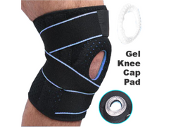 Knee Support 2 Pack with Dual Spring Support