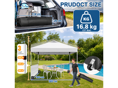 Gazebo 3X3M Outdoor Gazebos Wedding Party Camping Tent