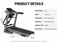 Electric Folding Treadmill