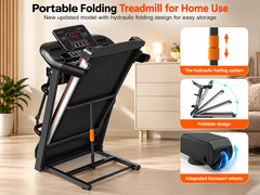 Electric Folding Treadmill