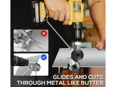 Sheet Metal Nibbler Drill Plate Cutter