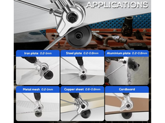 Sheet Metal Nibbler Drill Plate Cutter