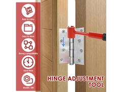 Door Hinge Adjustment Tool 4 in 1
