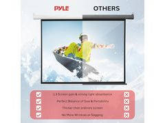 Pull Down Projector Screen