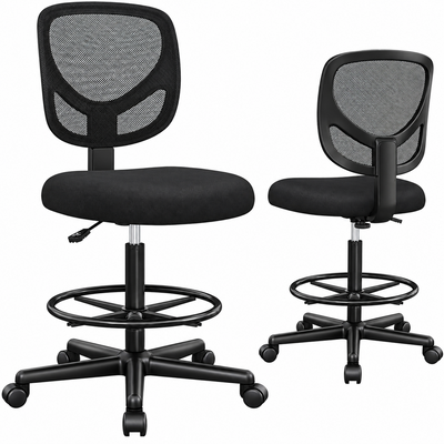 Drafting Chair Adjustable Standing Desk Chair