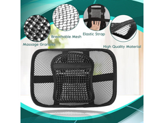 Ergonomics Seat Back Support Mesh Lumbar Lower Brace Support