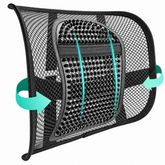Ergonomics Seat Back Support Mesh Lumbar Lower Brace Support