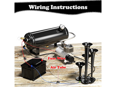 150DB Train Air Horn Kit