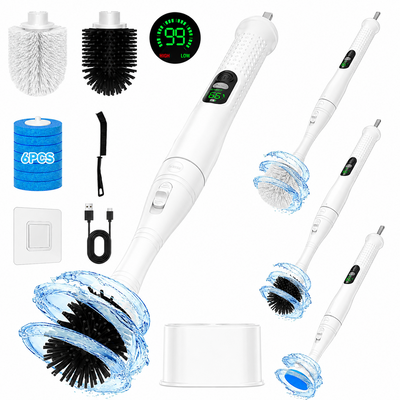 Cordless Electric Toilet Cleaning Brush