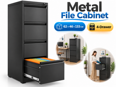 Metal File Cabinet 4 Drawer
